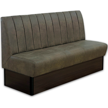 Horeca-Eetbank-Safran-160-cm-Vintage-Microvezel-Olijf