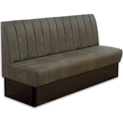 Horeca-Eetbank-Safran-180-cm-Vintage-Microvezel-Olijf