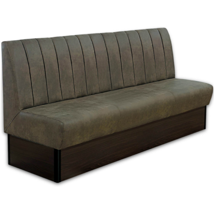 Horeca-Eetbank-Safran-200-cm-Vintage-Microvezel-Olijf