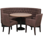 Horeca-Eetbank-Snooker-Microvezel-Bruin-Model-1