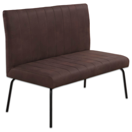 Horeca-Eetbank-Themis-Microvezel-Bruin