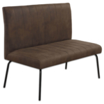 Horeca-Eetbank-Themis-Microvezel-Olijf