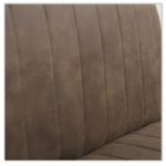 Horeca-Eetbank-Themis-Microvezel-Olijf-D