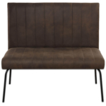 Horeca-Eetbank-Themis-Microvezel-Olijf-V