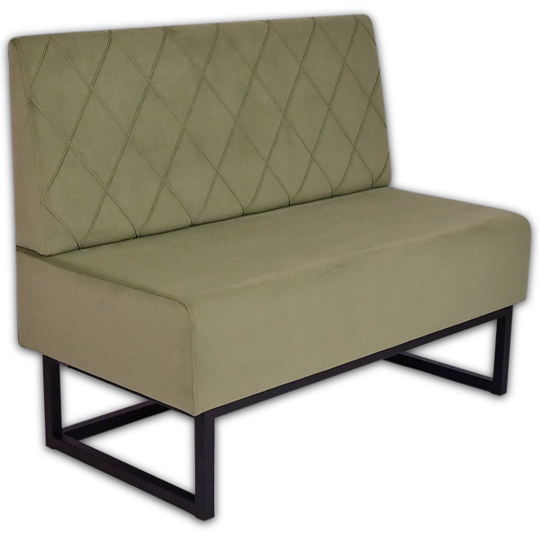 Horeca-Eetbank-Troje-Fluweel-Velvet-Groen