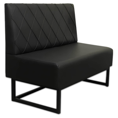 Horeca-Eetbank-Troje-Kunstleer-Zwart