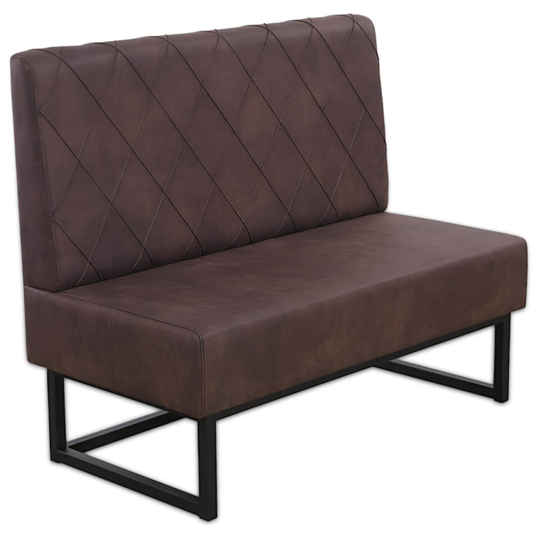 Horeca-Eetbank-Troje-Vintage-Microvezel-Bruin