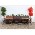 Horeca-Eetbank-Troje-Vintage-Microvezel-Bruin-Model-7