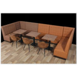 Horeca-Hoek-Eetbank-Napoli-Kunstleer-Camel-s09-Model-1