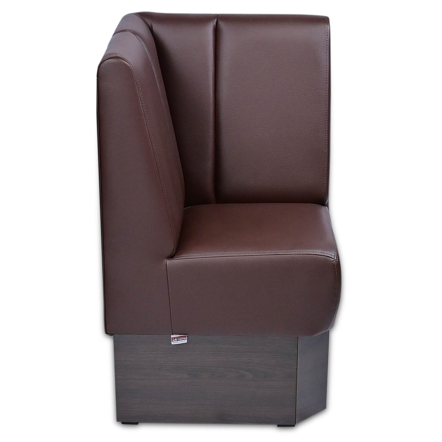 Horeca-Hoek-Eetbank-Rome-Kunstleer-Bruin Horeca-Hoek-Eetbank-Rome-Kunstleer-Bruin