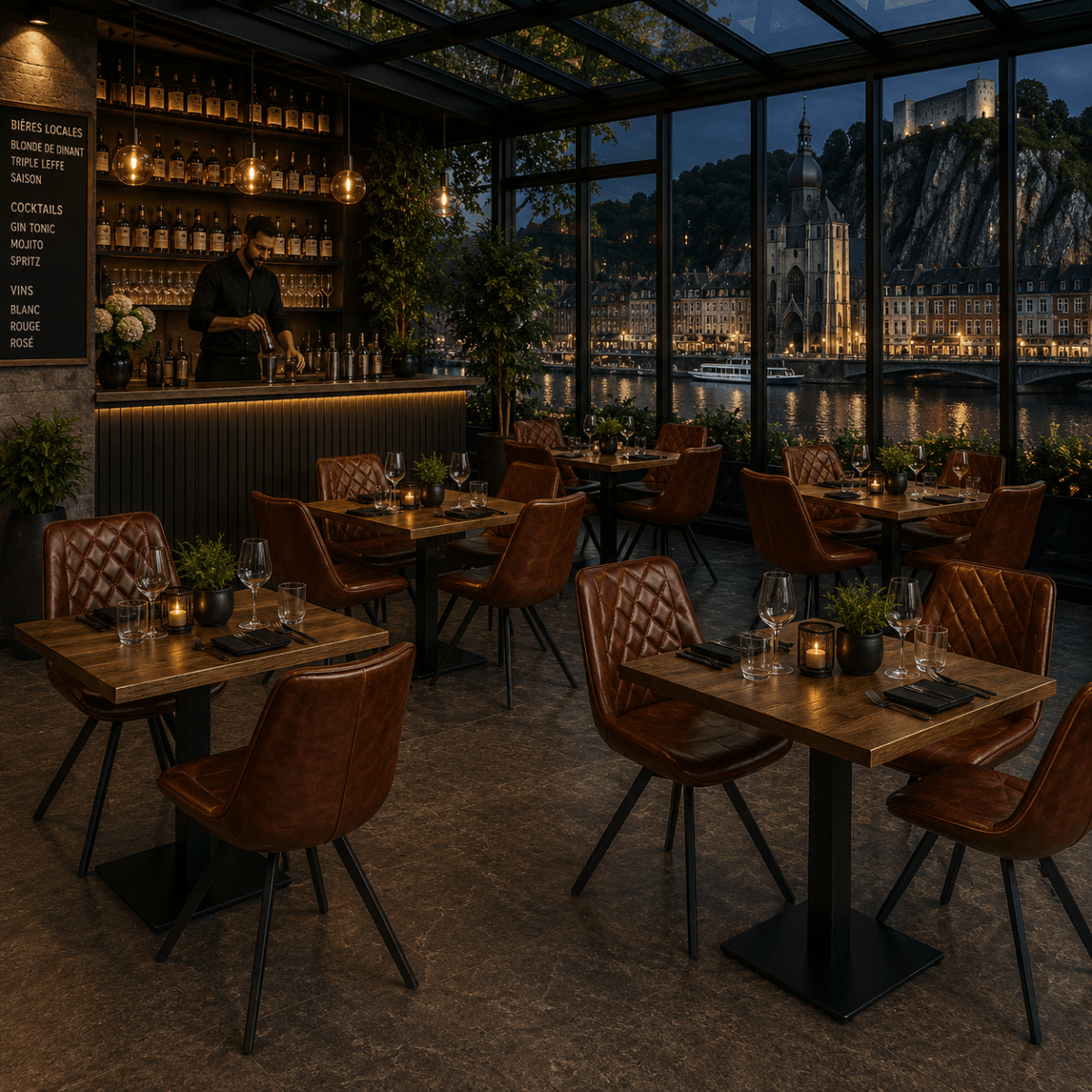Horeca-Stoel-TES-DIAMOND-Bruin-Kunstleer-5