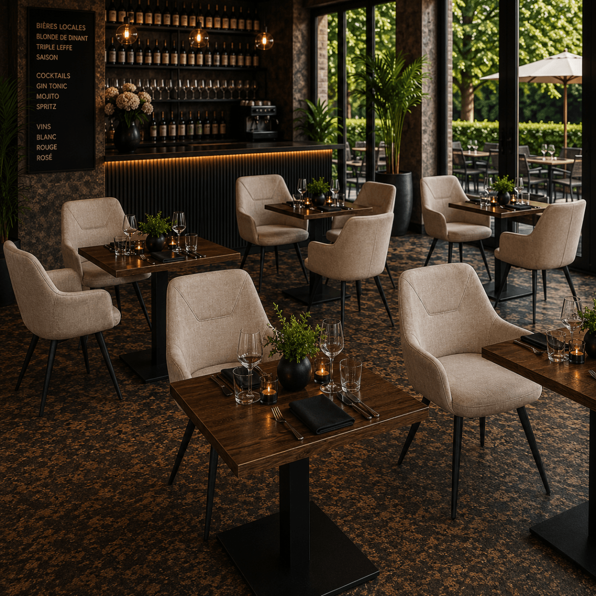Horeca-Armstoel-AVRIL-creme-Stof-12