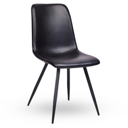 Horeca Stoel - SPECTRA - Zwart Kunstleer