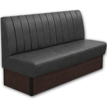 Horeca-Eetbank-Safran-180-cm-Vintage-Microvezel-Antraciet