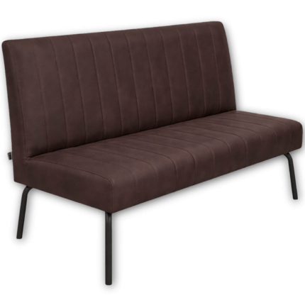 Horeca Eetbank - THEMIS - Bruin Microvezel